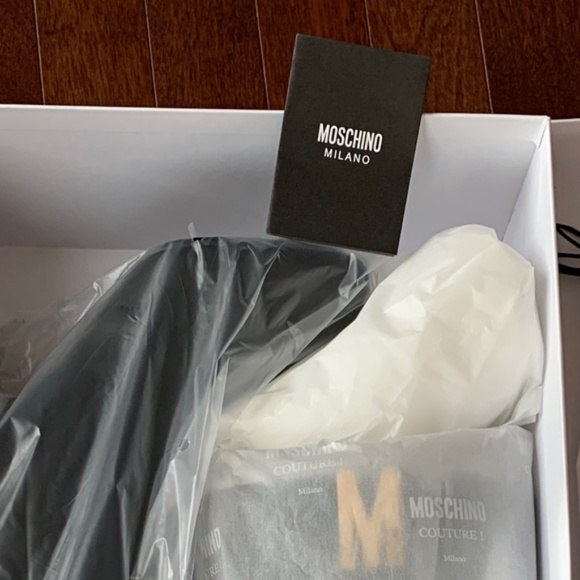 MOSCHINO Tall Leather Boots - Picture 13 of 13